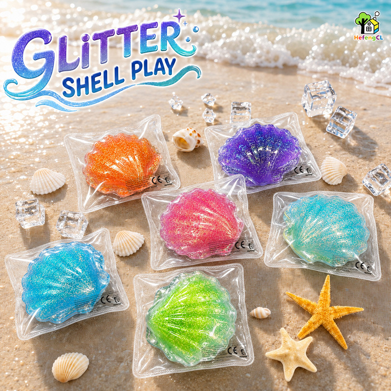 HefengCL Colorful Shell Decompression Squeeze Toy